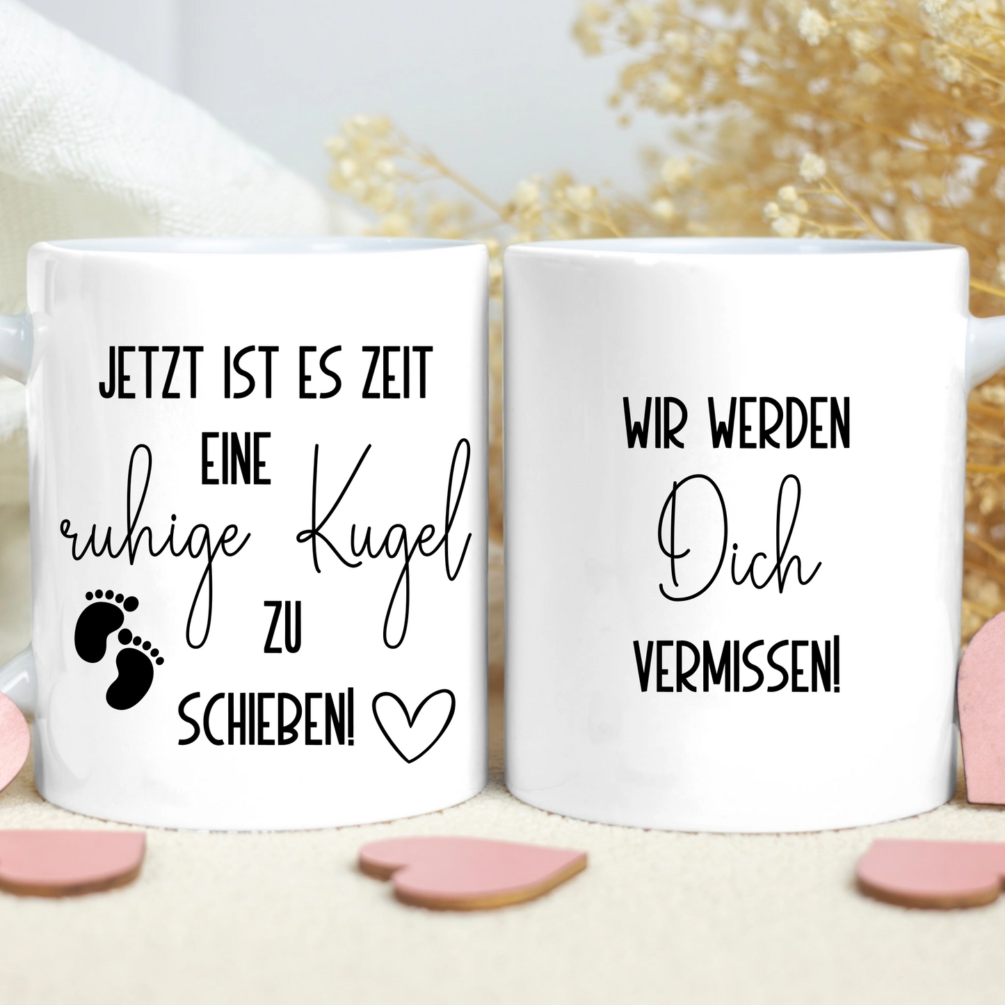 Die perfekte Tasse zum Mutterschutz – ruhige Kugel schieben