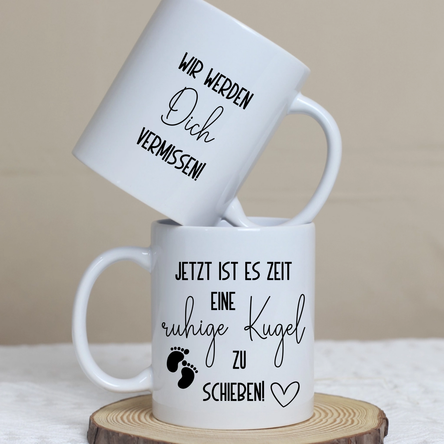 Die perfekte Tasse zum Mutterschutz – ruhige Kugel schieben