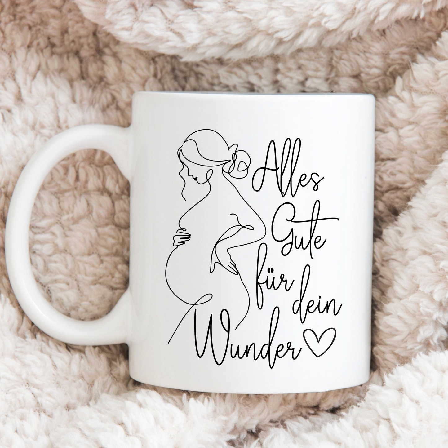 Die perfekte Tasse zum Mutterschutz – Alles Gute für dein Wunder