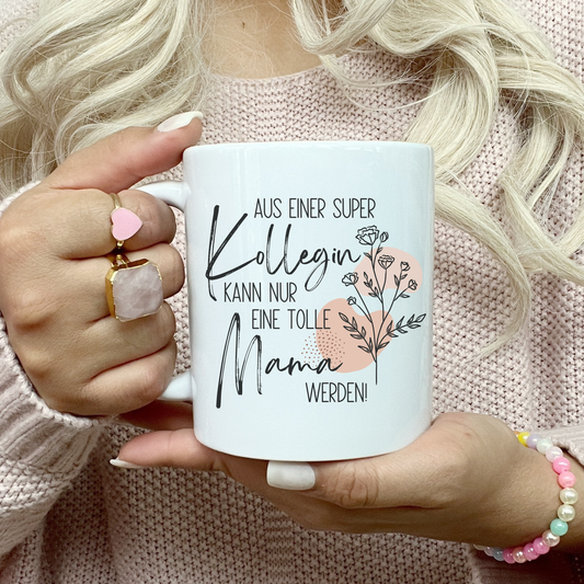 Tasse zum Mutterschutz im Boho-Design