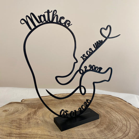 3D-Aufsteller, Baby Geburtsdaten