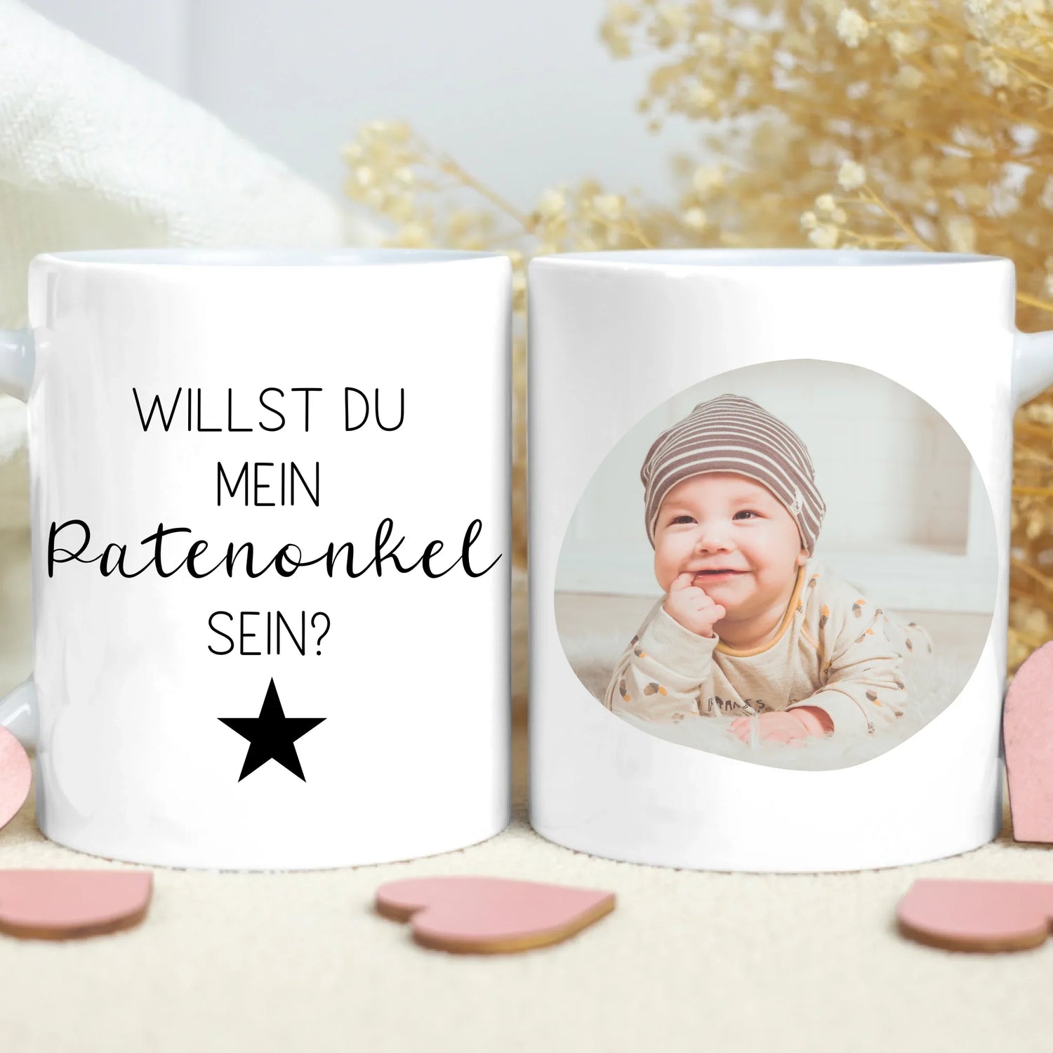 Willst du mein Patenonkel sein? - Patenonkel fragen