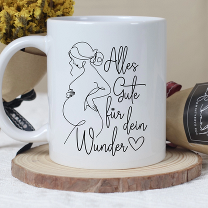 Die perfekte Tasse zum Mutterschutz – Alles Gute für dein Wunder