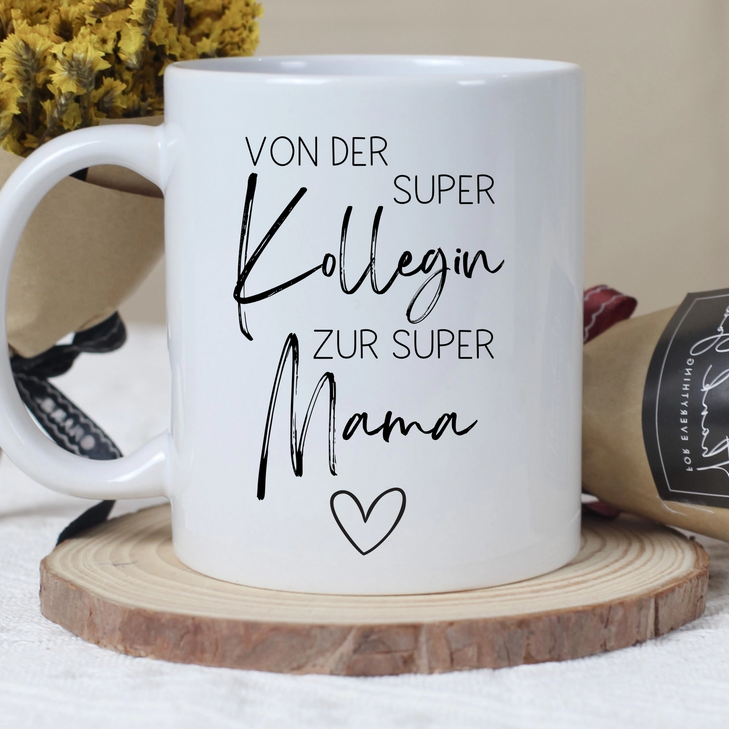 Die perfekte Tasse zum Mutterschutz – Von der super Kollegin zur super Mama