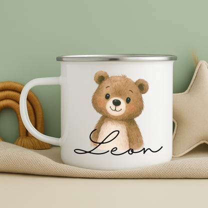 Emaille Tasse für Kinder