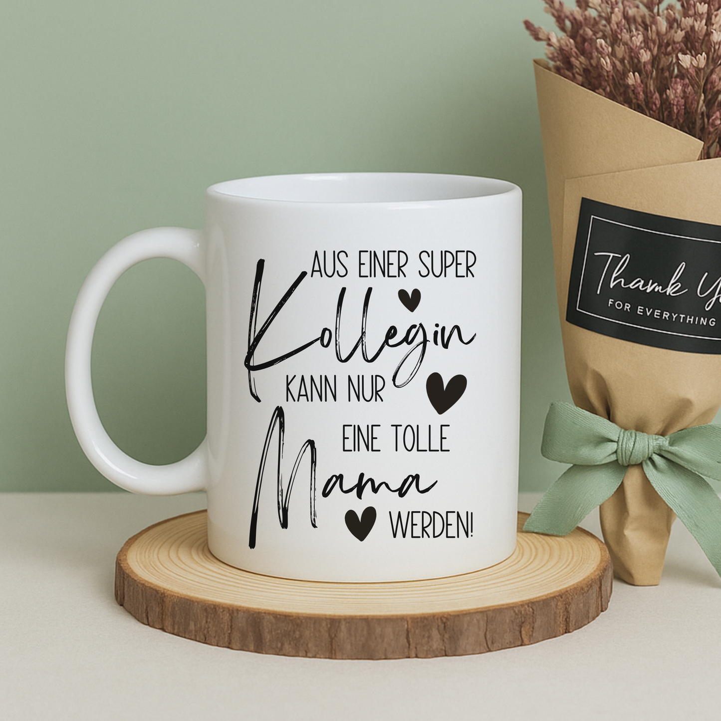 Tasse zum Mutterschutz – Aus einer super Kollegin kann nur eine tolle Mama werden