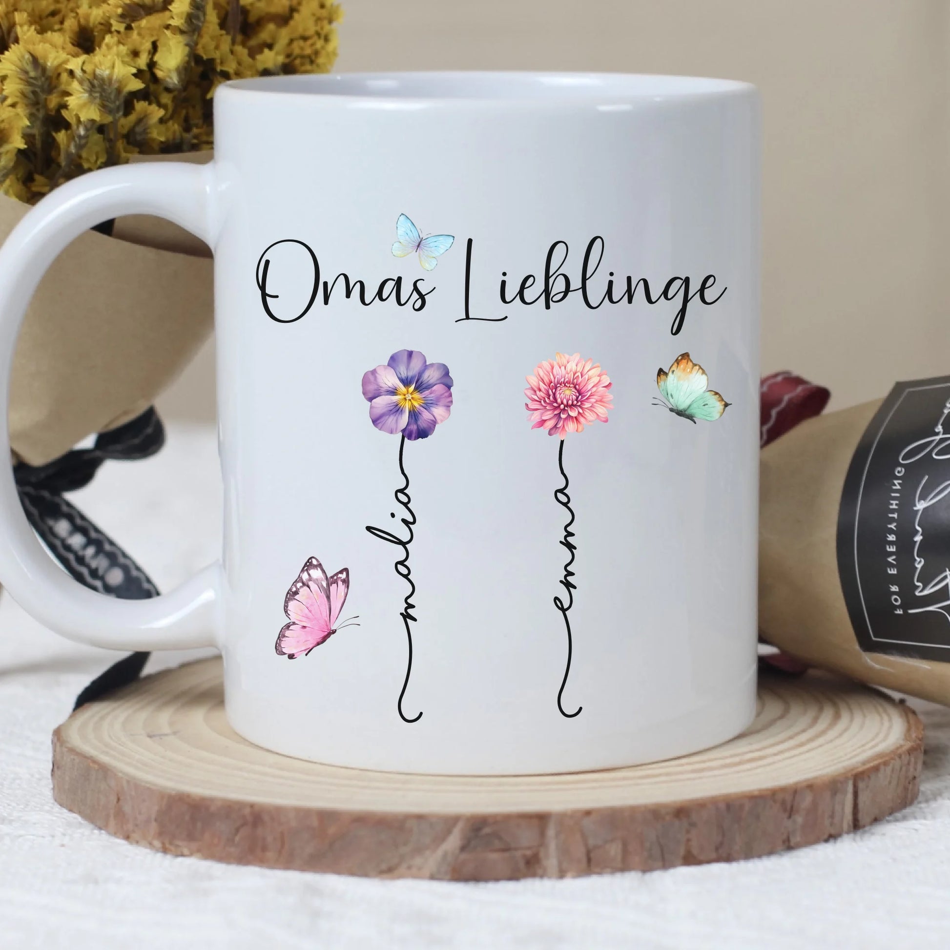 Etsy Fotos Tassen - weiß