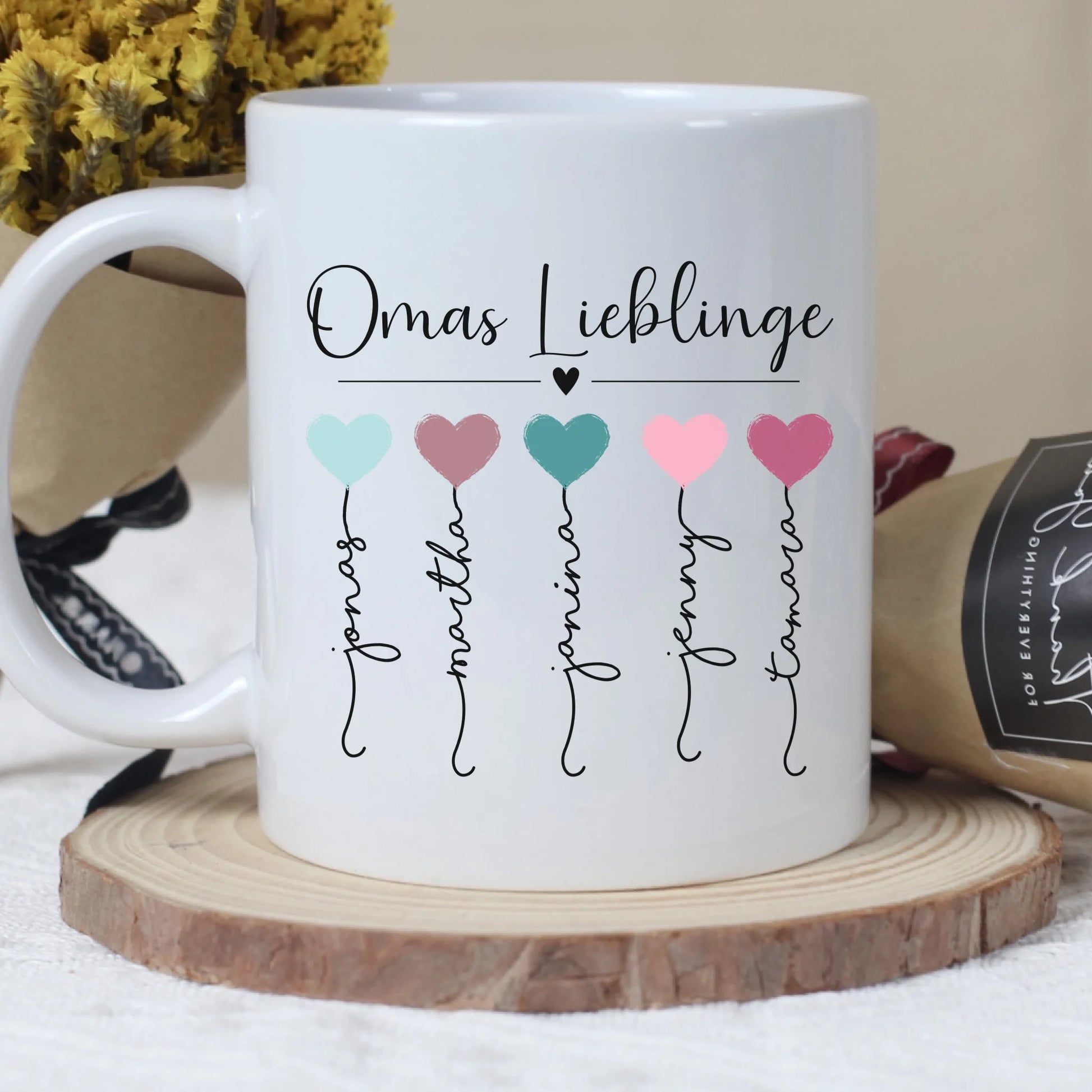 Etsy Fotos Tassen - weiß