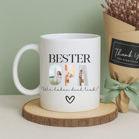 Etsy Fotos Tassen - weiß