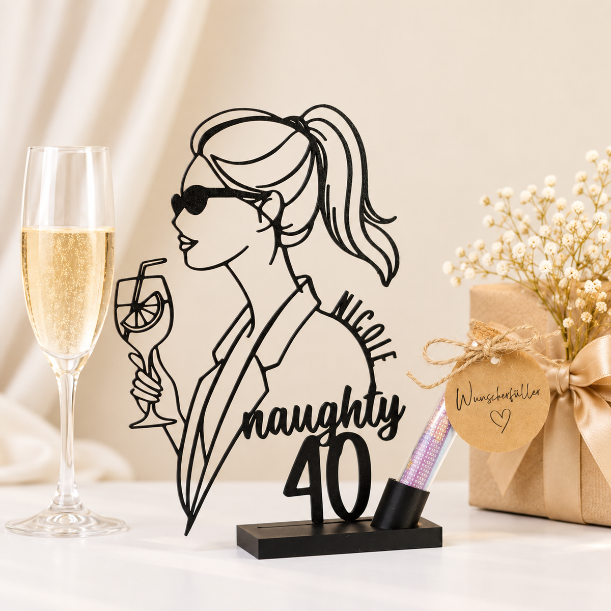Personalisiertes Geldgeschenk zum Geburtstag für Frauen